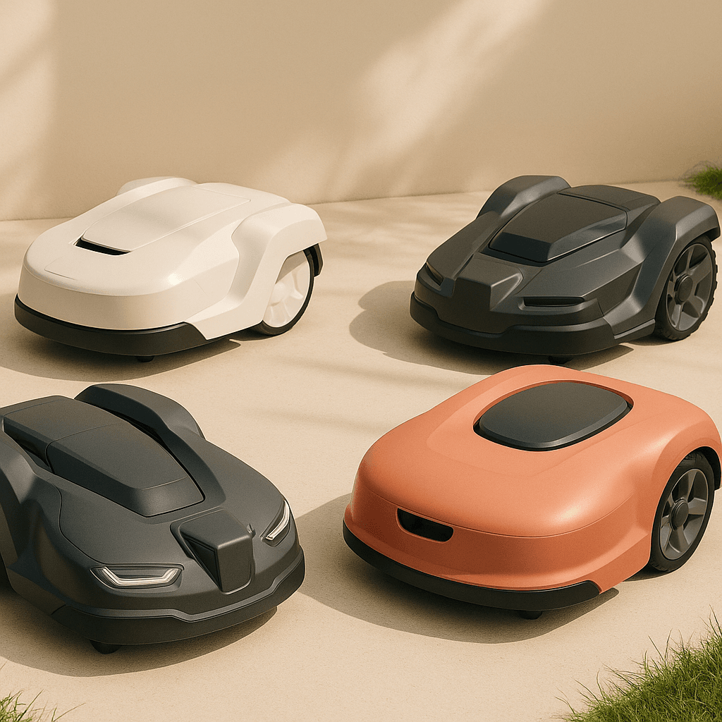 Cover 4 robots tondeuses pour garder une pelouse nette sans effort